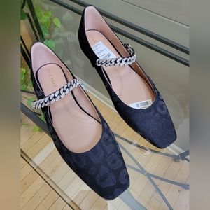 Cole Haan - Mary Jane Jeweled Bridge Ballet Flats - Women's Size 10